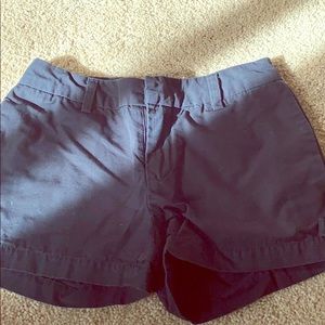 Kate Spade bow detail girls navy shorts